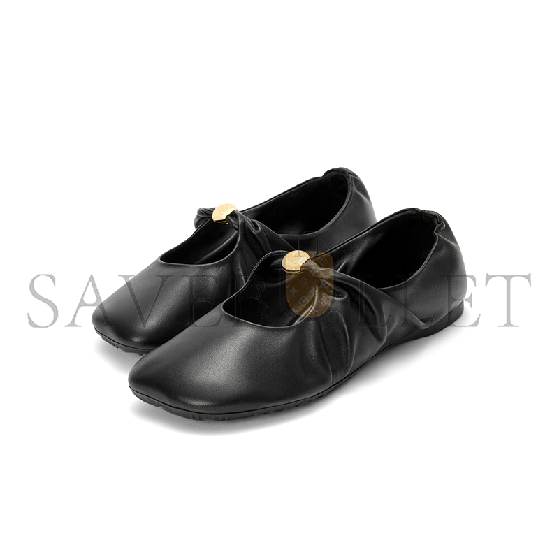 LOEWE PEBBLE SOFT BALLERINA IN NAPPA LAMBSKIN L815466X46